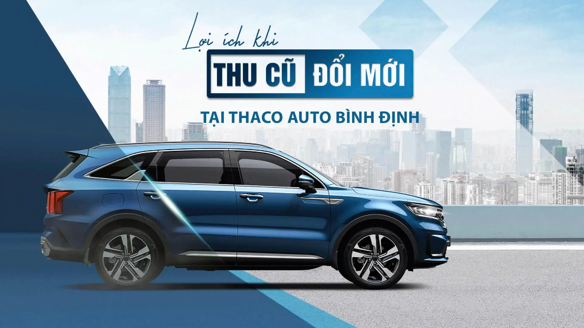 Giáng sinh rộn ràng – Đổi xế cũ, đón xế sang cùng THACO AUTO Bình Định