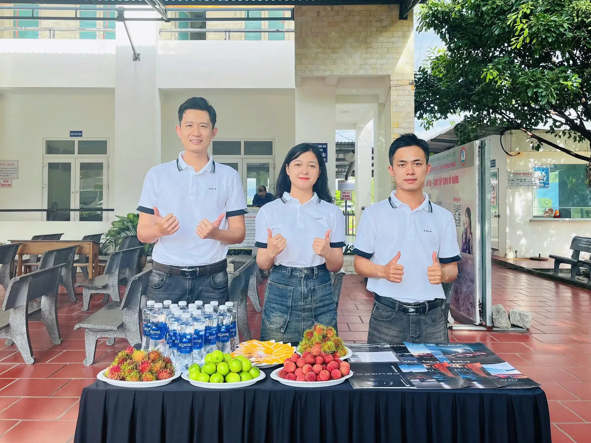 THACO AUTO Bình Định đồng hành cùng học viên trường lái