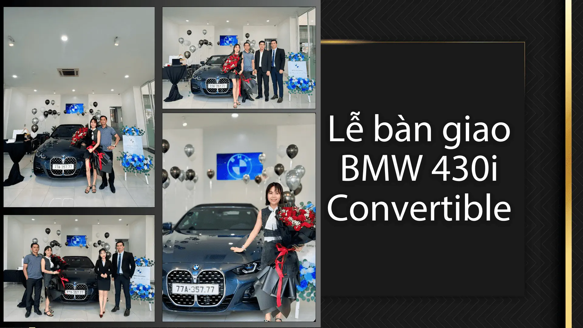 Lễ bàn giao BMW 430i Convertible – Kiệt tác thể thao tại THACO AUTO Bình Định