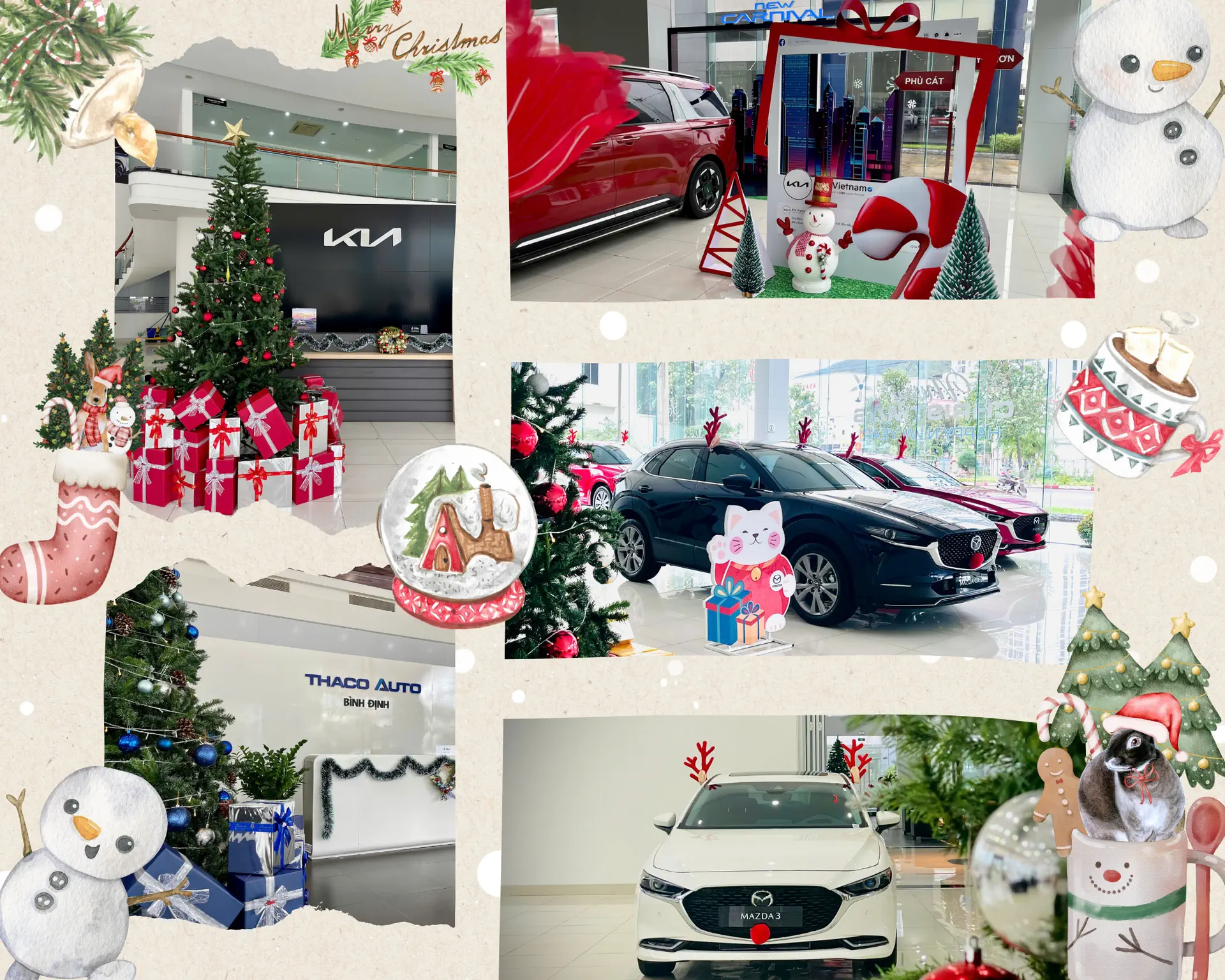 Trao yêu thương, đón Giáng sinh an lành cùng THACO AUTO Bình Định