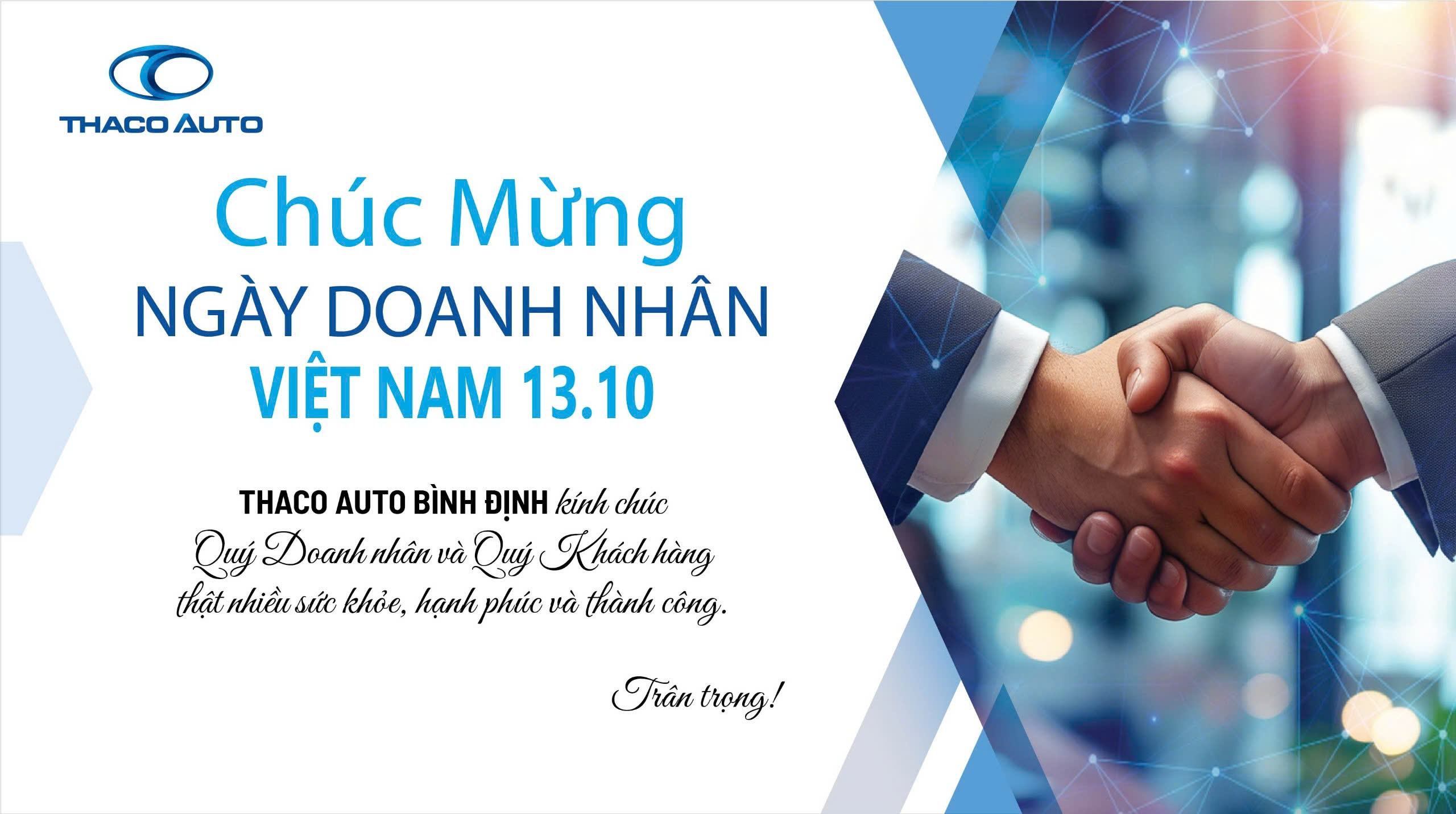 CHÚC MỪNG NGÀY DOANH NHÂN VIỆT NAM 13/10