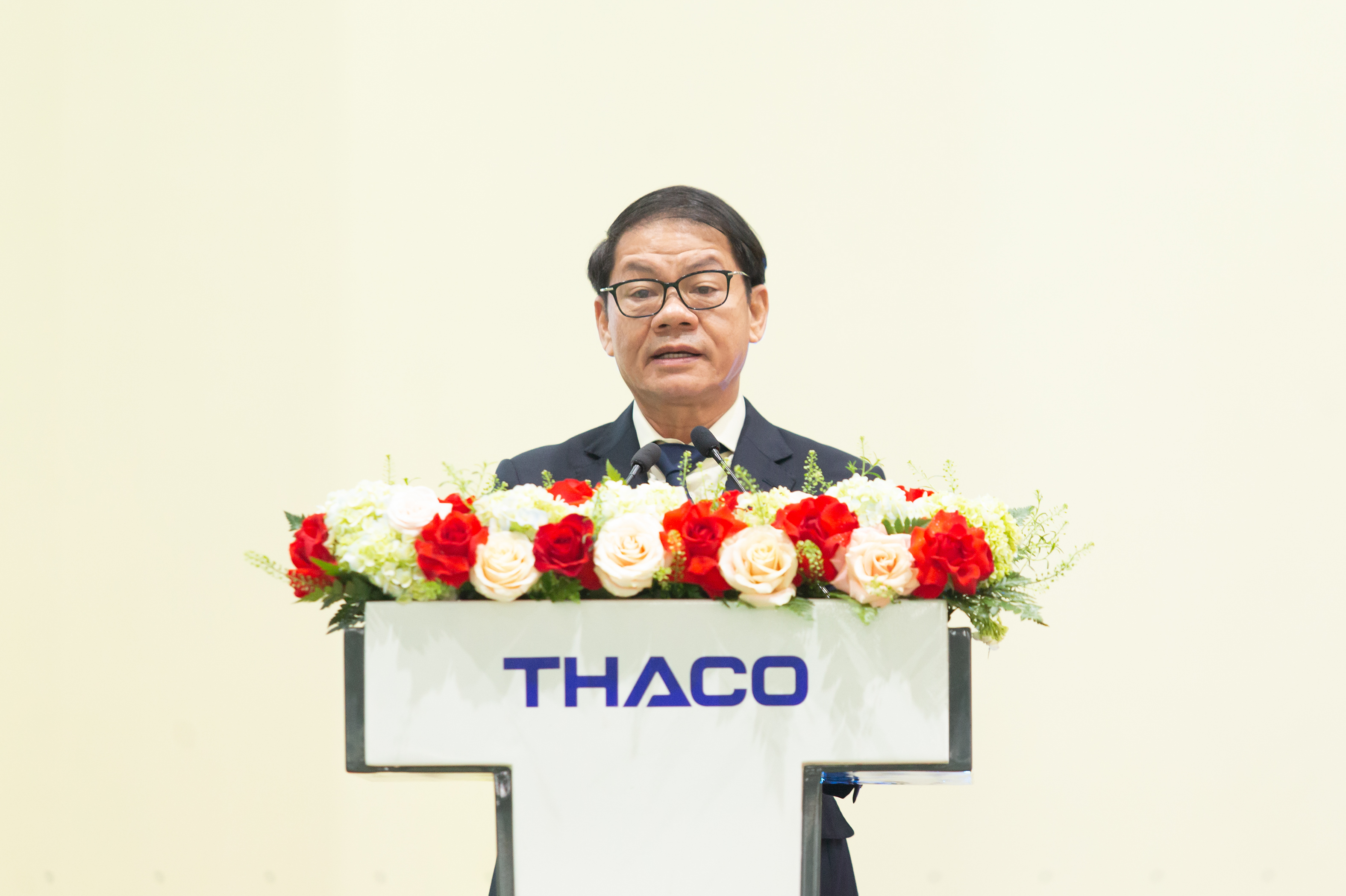 Ông Trần Bá Dương - Chủ tịch HĐQT THACO phát biểu Thông điệp số 20 năm 2025